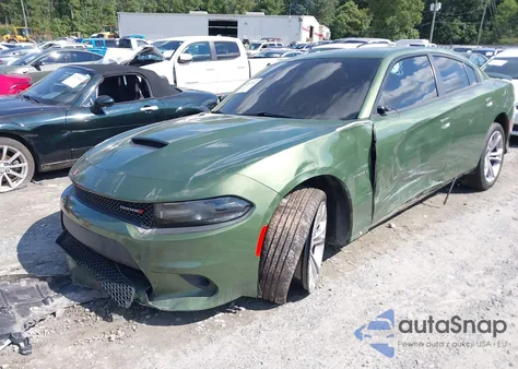 2021 Dodge Charger R/T Rwd из США, поврежденный, VIN 2C3CDXCTXMH656230